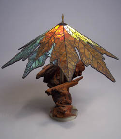 Bigleaf Maple leaf lamp